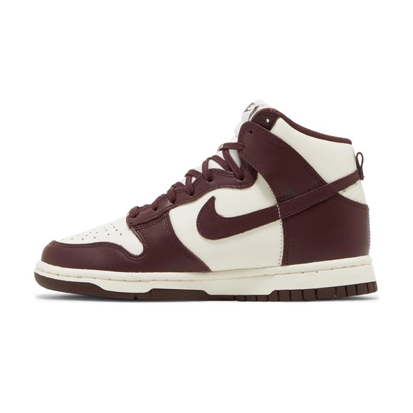 Nike Dunk High Burgundy Crush Sneakers - Picture 3 of 9